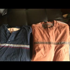 Lot of 2 Pullover Shirts Men’s XL
